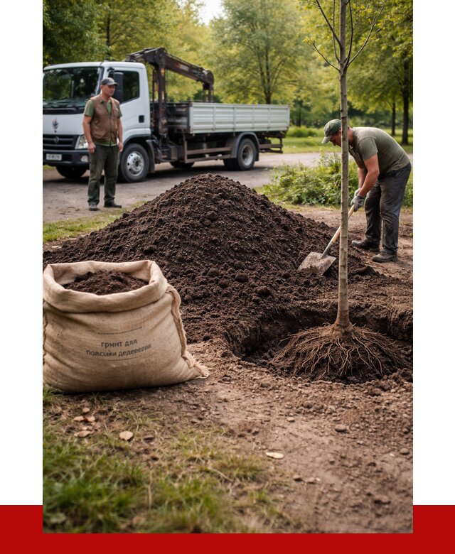 Грунт для посадки деревьев в Гае от 1220 р. | ПРОНЕРУДГай