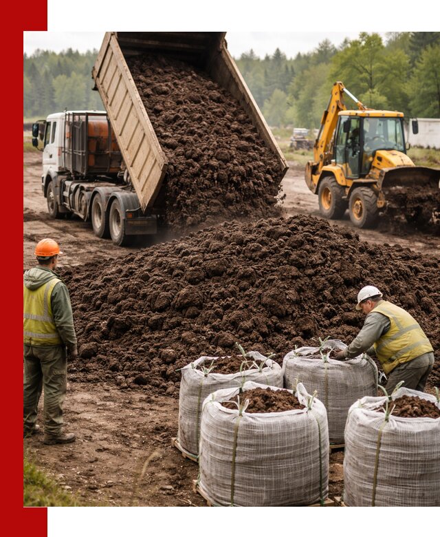 Доставка нейтрального торфа в Гае оптом и в розницу