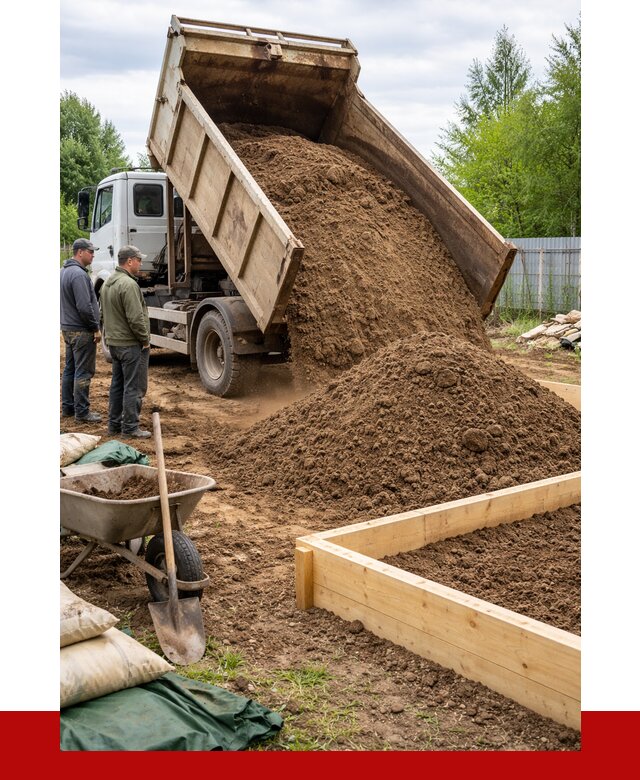 Торфо песчаная смесь в Гае с доставкой от 1881 р. | ПРОНЕРУДГай