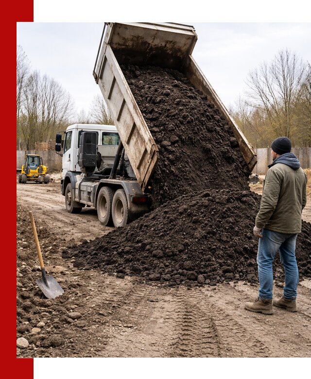 Доставка чернозема навалом в Гае быстро и выгодно