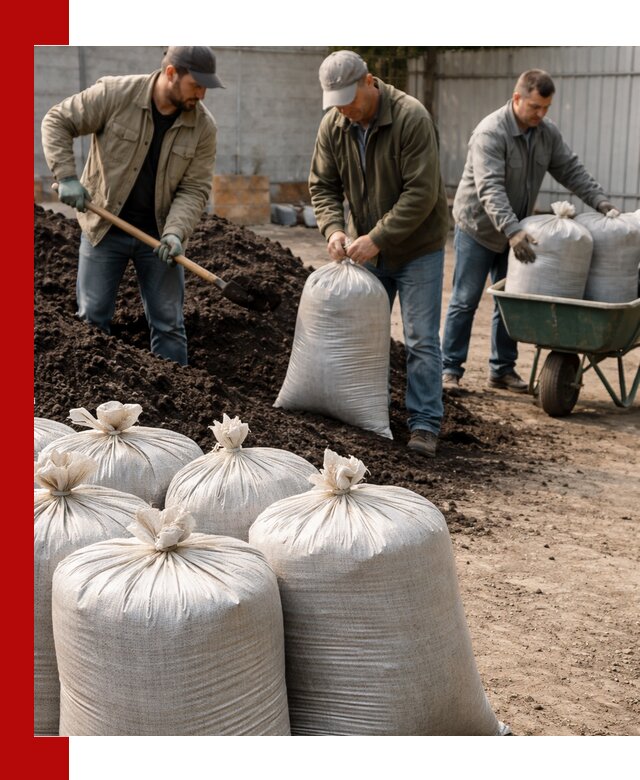 Купить чернозем в мешках с доставкой в Гае