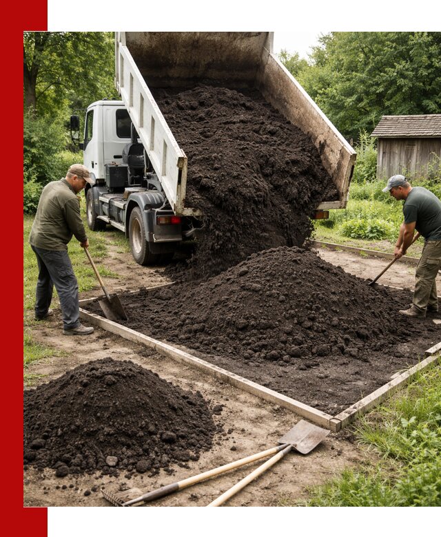 Купить чистый чернозем для огорода с доставкой в Гае