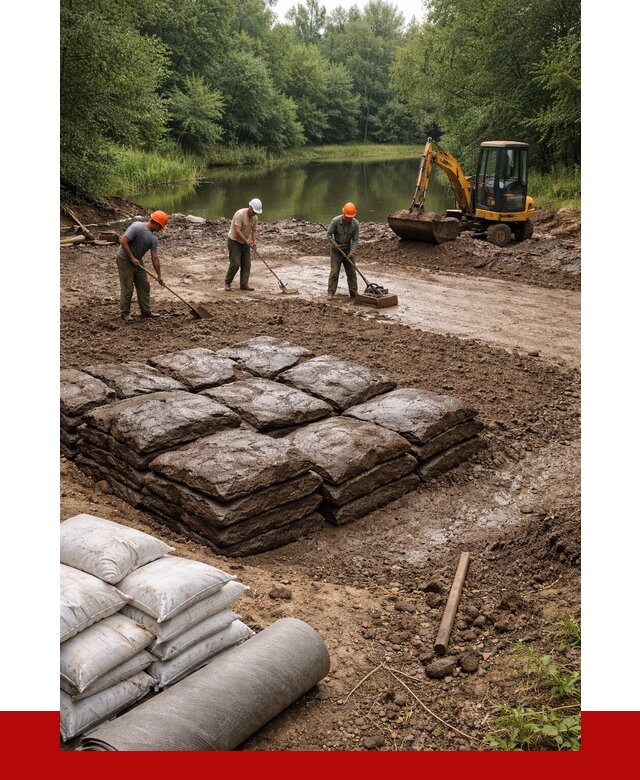 Купить глину для пруда в Гае от 4575 р. с доставкой | ПРОНЕРУДГай