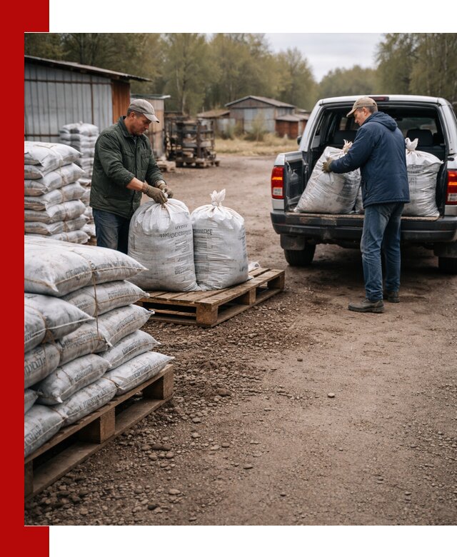 Купить конский навоз в мешках с доставкой в Гае