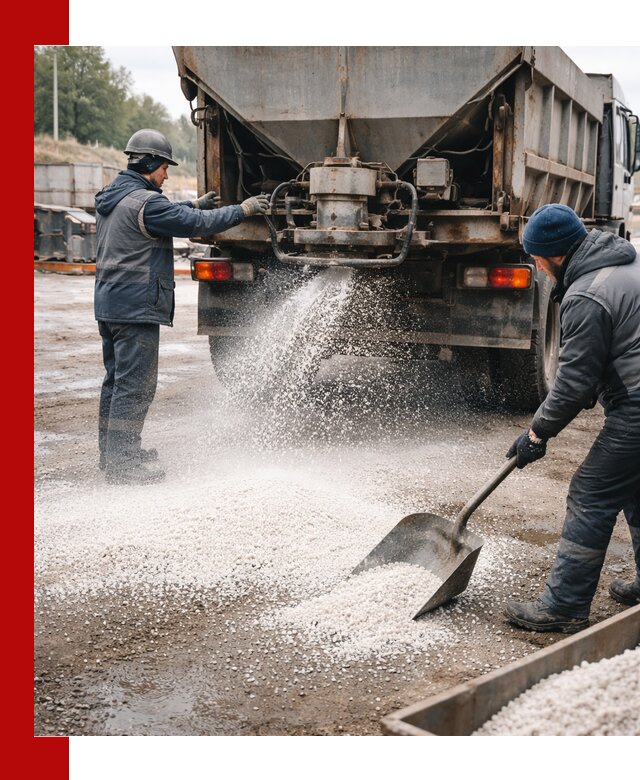 Доставка и продажа хлористого кальция в Гае