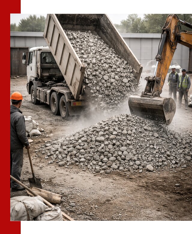 Доставка дробленого бетона в Гае оптом и в розницу