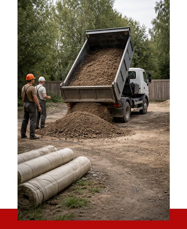 Доставка сыпучих материалов самосвалом в Гая от 4270 р. | ПРОНЕРУДГай
