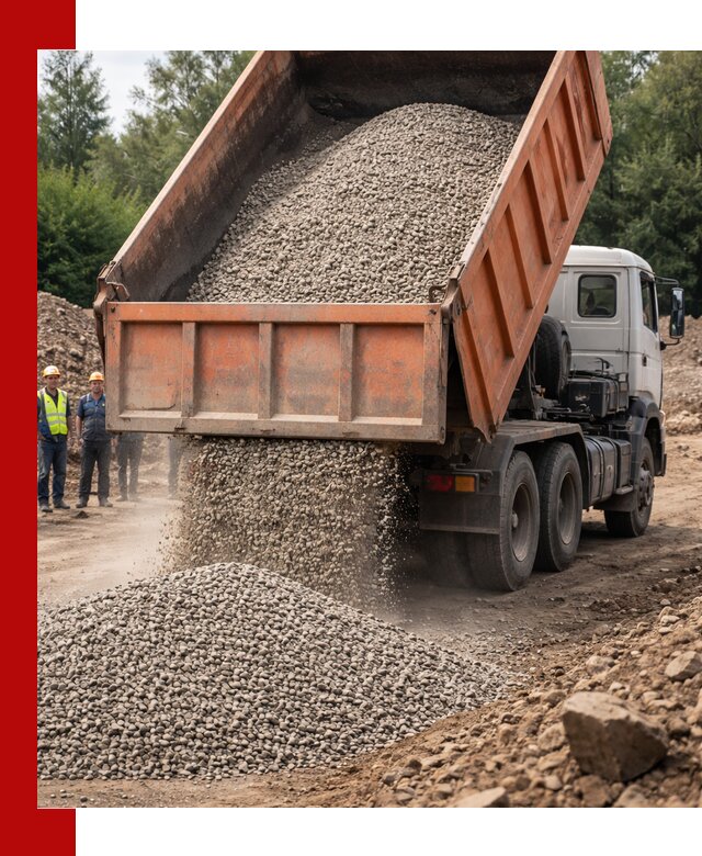 Доставка сыпучих материалов самосвалом в Гае быстро и надежно