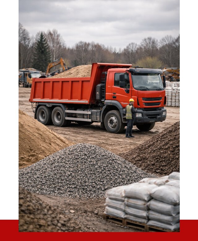 Доставка самосвалом 25 кубов в Гае от 7625 р. | ПРОНЕРУДГай