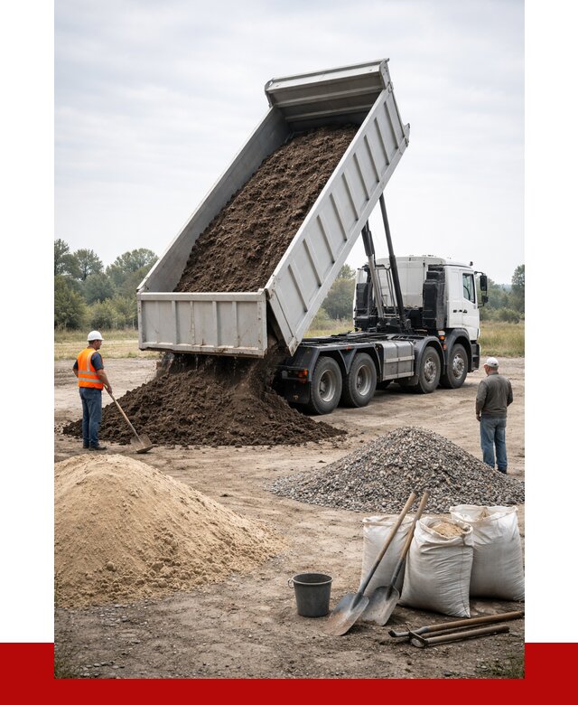 Доставка самосвалом 30 кубов в Гае от 8641 р. | ПРОНЕРУДГай