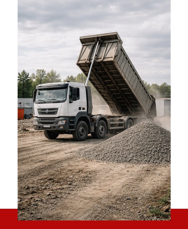 Доставка самосвалом 40 кубов в Гае от 9149 р. | ПРОНЕРУДГай