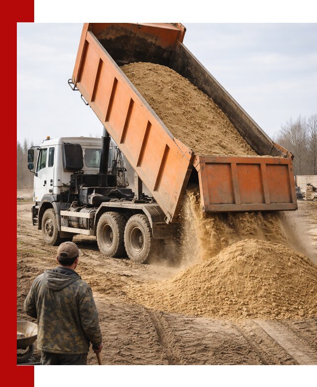 Аренда самосвала 20 тонн для перевозки грузов в Гае
