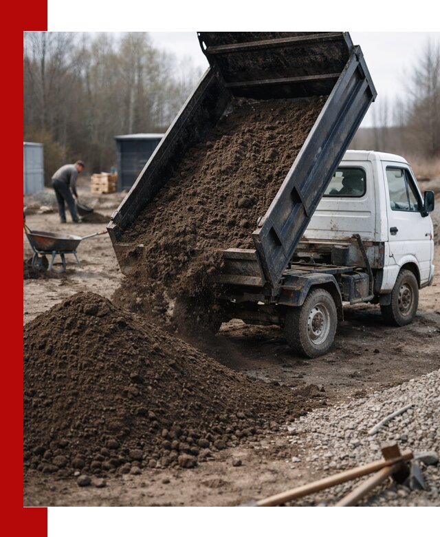 Аренда минисамосвала в Гае для доставки сыпучих материалов