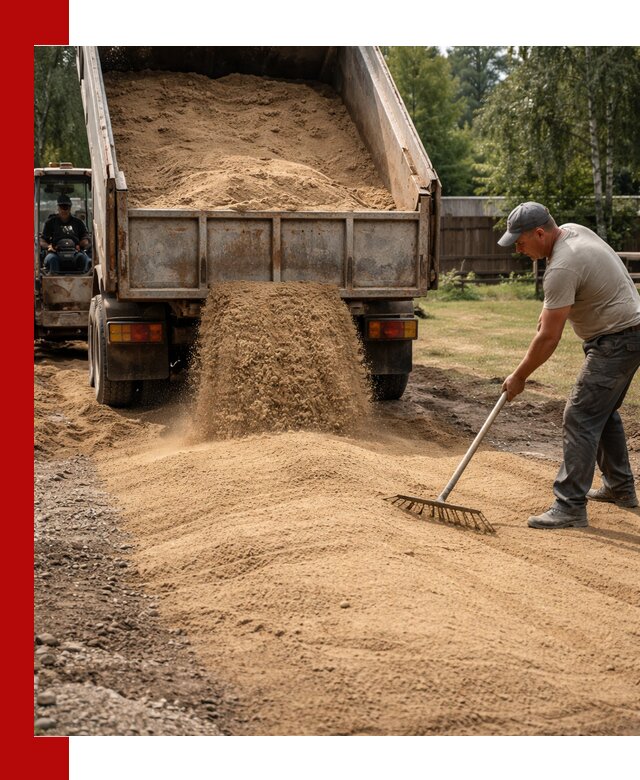 Отсыпка участка песком в Гае быстро и качественно