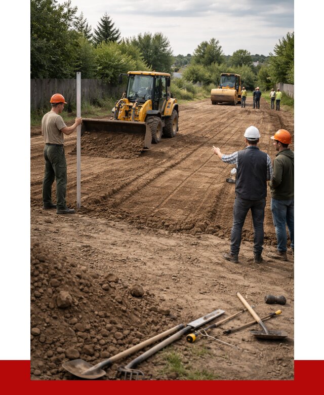Планировка участка грунтом в Гае от 4575 р ПРОНЕРУДГай