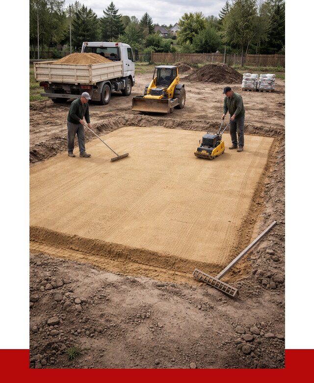 Устройство песчаной подушки в Гае от 4575 р. ПРОНЕРУДГай