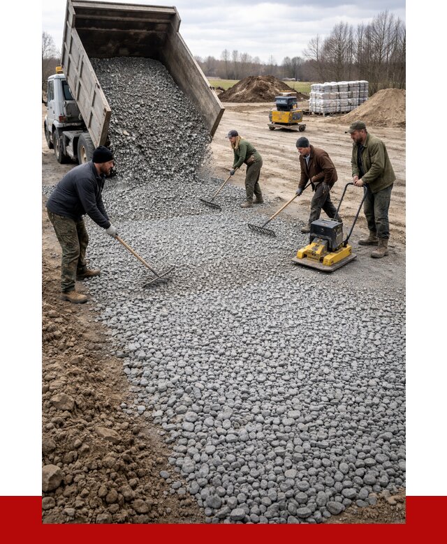 Устройство щебеночной подушки в Гае от 4575 р. ПРОНЕРУДГай