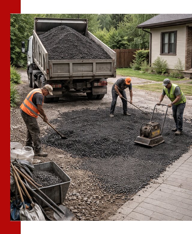 Асфальтовая крошка для двора с доставкой в Гае